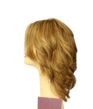 Load image into Gallery viewer, Shlomit Blonde With Highlights Skin Top Size S Pre-Cut
