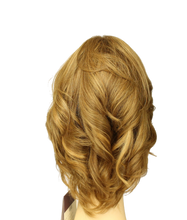 Load image into Gallery viewer, Shlomit Blonde With Highlights Skin Top Size S Pre-Cut
