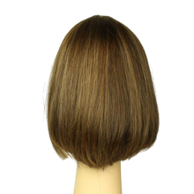 Load image into Gallery viewer, CARRE LIGHT BROWN WITH ASH BLONDE HIGHLIGHTS MONO-DIRECTIONAL TOP SIZE M
