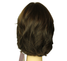 Load image into Gallery viewer, Olivia 2000 Dark Brown With Light Brown Highlights Skin Top Size M
