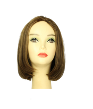 Load image into Gallery viewer, CARRE LIGHT BROWN WITH ASH BLONDE HIGHLIGHTS MONO-DIRECTIONAL TOP SIZE L
