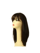 Load image into Gallery viewer, Pre-cut Rina Dark Brown Multi-Directional Skin Top Size L
