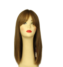 Load image into Gallery viewer, Pre-cut Rina Light Brown With Warm Blonde Highlights Multi-Directional Skin Top Size L
