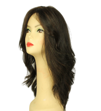 Load image into Gallery viewer, Katrina EXTRA LONG Deep Dark Brown With Red Highlights MULTI-DIRECTIONAL Size M
