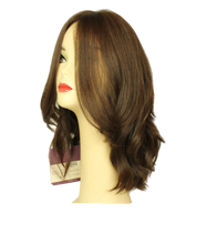 Load image into Gallery viewer, Riva PRE-CUT Dark Brown with reddish highlights Skin Top Size L
