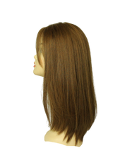 Load image into Gallery viewer, Pre-cut Rina Light Brown With Blonde Highlights Multi-Directional Skin Top Size M
