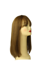 Load image into Gallery viewer, Pre-cut Rina Light Brown With Warm Blonde Highlights  Skin Top Size M
