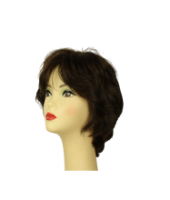 Load image into Gallery viewer, Linda Medium-Brown With Red Tones Multi-Directional Skin Top Size S
