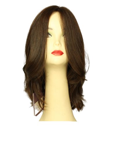 Riva PRE-CUT Dark Brown with reddish highlights Skin Top Size L