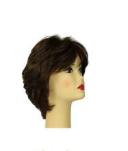 Load image into Gallery viewer, Linda Medium-Brown With Red Tones Multi-Directional Skin Top Size S
