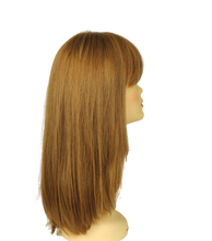 Load image into Gallery viewer, Pre-cut Rina Light Brown With Warm Blonde Highlights Multi-Directional Skin Top Size L

