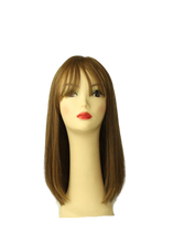 Load image into Gallery viewer, Pre-cut Rina Light Brown With Warm Blonde Highlights  Skin Top Size M
