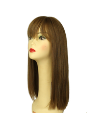 Load image into Gallery viewer, Pre-cut Rina Light Brown With Blonde Highlights Multi-Directional Skin Top Size L
