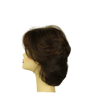 Load image into Gallery viewer, Linda  medium brown with red highlights MULTI-DIRECTIONAL Skin Top Size m PRE-CUT
