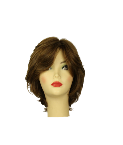 Linda Brown With Blended Lowlights And Highlights MULTI-DIRECTIONAL SKIN TOP Size L pre-cut