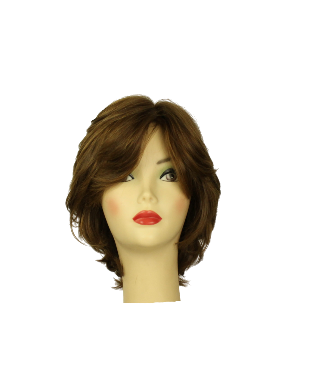 Linda Brown With Blended Lowlights And Highlights MULTI-DIRECTIONAL SKIN TOP Size L pre-cut