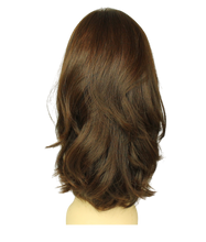 Load image into Gallery viewer, Riva PRE-CUT Dark Brown with reddish highlights Skin Top Size L
