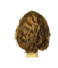 Load image into Gallery viewer, CARRE LIGHT BROWN WITH ASH BLONDE HIGHLIGHTS MONO-DIRECTIONAL TOP SIZE L
