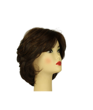 Load image into Gallery viewer, Linda  medium brown with red highlights MULTI-DIRECTIONAL Skin Top Size m PRE-CUT
