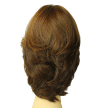 Load image into Gallery viewer, Shlomit warm Brown with reddish highlights  SKIN TOP SIZE M PRE-CUT
