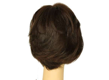 Load image into Gallery viewer, Dorothy Dark Brown With Auburn Highlights Multi-Directional Skin Top Size M Pre-Cut
