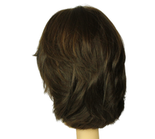 Load image into Gallery viewer, Olivia 2000 Dark Brown With Light Brown Highlights Skin Top Size M
