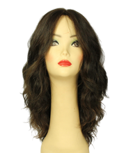 Load image into Gallery viewer, Mimi Deep Dark Brown With Red Highlights Multi-Directional Skin Top Size S
