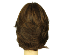 Load image into Gallery viewer, Olivia 2000 Brown With Reddish Highlights Multi-Directional Skin Top Size M
