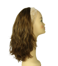 Load image into Gallery viewer, Avalon Fall Wavy LIGHT BROWN WITH ASH BLONDE HIGHLIGHTS Size M
