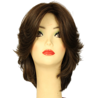 Load image into Gallery viewer, Olivia 2000 Dark Brown With Light Brown Highlights Multi-Directional Skin Top Size M (Copy)
