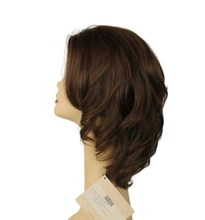 Load image into Gallery viewer, Shlomit Brown with Reddish highlights Skin Top Size L
