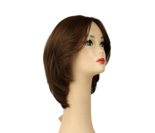 Load image into Gallery viewer, Shlomit Brown with Reddish highlights Skin Top Size S
