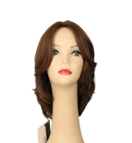 Shlomit Light Brown With Blended Lowlights And Reddish Highlights Skin Top Size L
