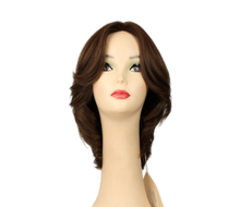 Load image into Gallery viewer, Shlomit Brown with Light Brown Highlights Skin Top Size M
