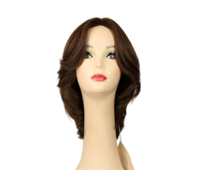 Shlomit Brown with Light Brown Highlights Skin Top Size M
