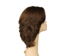 Load image into Gallery viewer, Shlomit Brown with Light Brown Highlights Skin Top Size M
