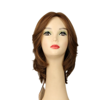 Load image into Gallery viewer, SHLOMIT LIGHT BROWN WITH REDDISH HIGHLIGHTS SKIN TOP SIZE S
