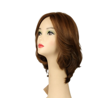 Load image into Gallery viewer, SHLOMIT LIGHT BROWN WITH REDDISH HIGHLIGHTS SKIN TOP SIZE S
