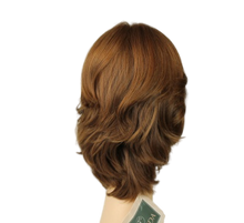 Load image into Gallery viewer, SHLOMIT LIGHT BROWN WITH REDDISH HIGHLIGHTS SKIN TOP SIZE S
