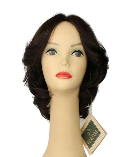 Shlomit Dark Brown With Red Highlights Skin Top Size S