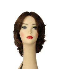 Load image into Gallery viewer, Shlomit Brown With Reddish Highlights Skin Top Size M
