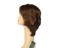 Load image into Gallery viewer, Shlomit Brown With Reddish Highlights Skin Top Size M
