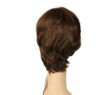 Load image into Gallery viewer, Shlomit Brown With Reddish Highlights Skin Top Size M
