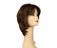 Load image into Gallery viewer, Shlomit Brown With Reddish Highlights Skin Top Size M
