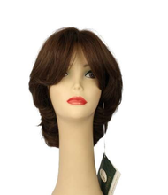 Load image into Gallery viewer, Shlomit Brown With Reddish Highlights Skin Top Size S
