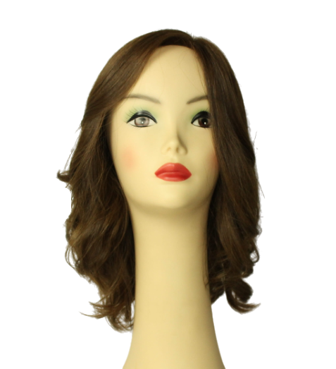 Rina PRE-CUT Brown With Highlights Skin Top Size M