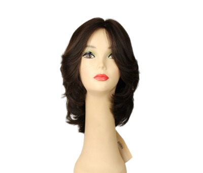 Shlomit Dark Brown With Brown Highlights Skin Top Size S
