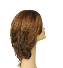 Load image into Gallery viewer, Shlomit Light Brown With Reddish/Blonde Highlights Skin Top Size L
