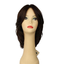 Load image into Gallery viewer, Shlomit Dark Brown With Red Highlights Skin Top Size S
