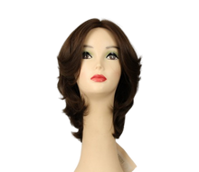 Load image into Gallery viewer, Shlomit Medium Brown With Highlights Skin Top Size S

